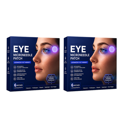 Transdermal Vision-Repair Eye Microneedle Patch