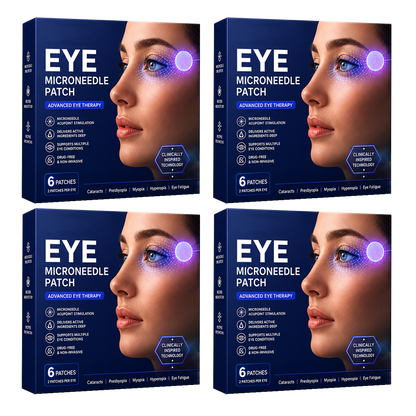 Transdermal Vision-Repair Eye Microneedle Patch
